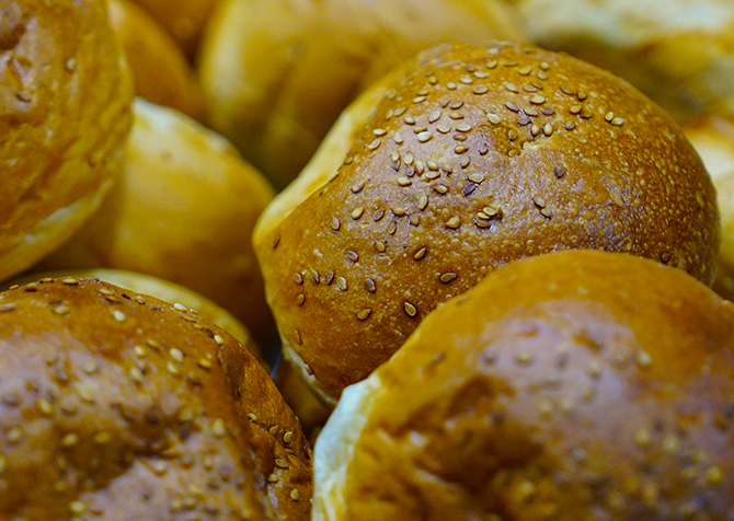 Pain frais du boulanger